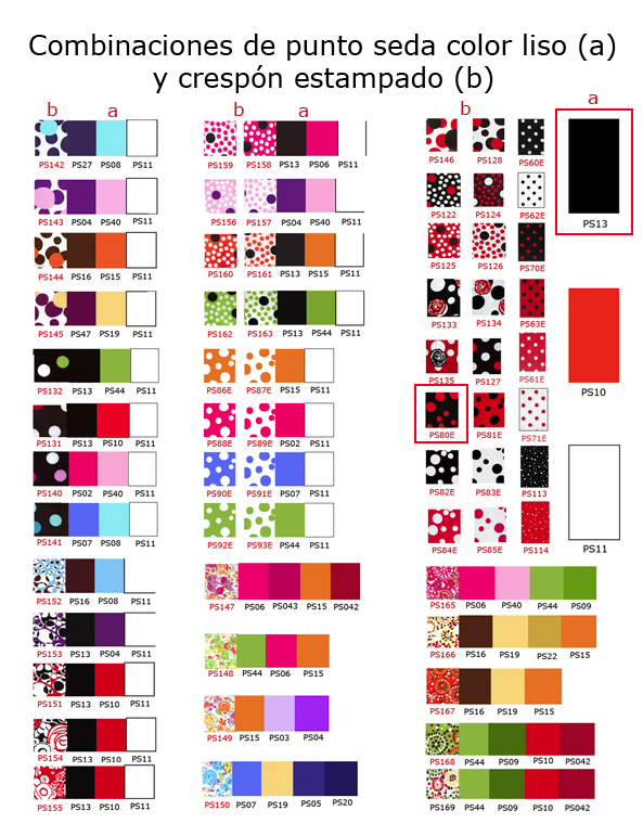 Combinaciones de colores