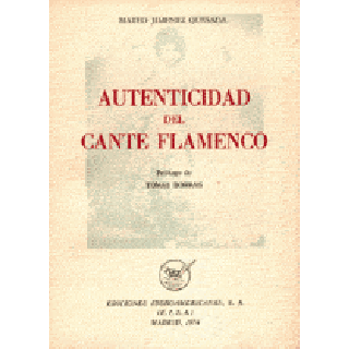 14410 Mateo Jimenez Quesada - Autenticidad del cante flamenco