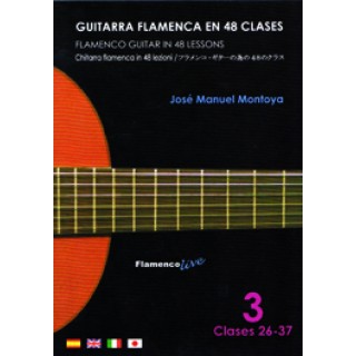 18320 José Manuel Montoya - Guitarra flamenca en 48 clases Vol 3