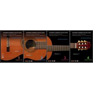 18322 Jose Manuel Montoya - Guitarra Flamenca en 48 clases. Colección completa