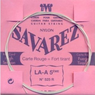 25589 Savarez Cuerda 5 Carta Roja 525R HT