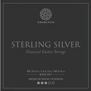 25796 Knobloch Sterling Silver Bass Set Tensión Media-Fuerte