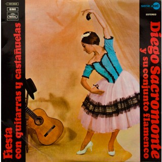 28990 Diego Sacromonte y su conjunto flamenco ‎- Fiesta con guitarras y castañuelas