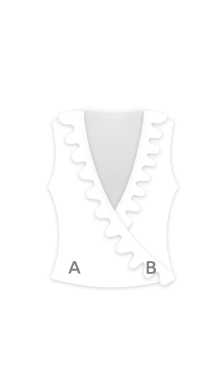 Chaquetilla flamenca para mujer sin mangas E3914