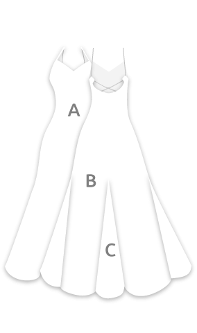 E4287  Vestido flamenca con espalda abierta, vuelo de tres capas