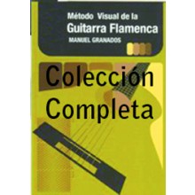 19383 Manuel Granados - Método visual de la guitarra flamenca. Pack Vol. 1, 2 y 3