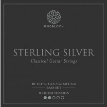 25795 Knobloch Sterling Silver Bass Set Tensión Media