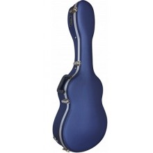 33294 C230.015AZ Estuche de guitarra Cibeles de ABS Azul Claro Cuadritos color Azul/Gris