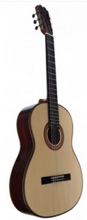 33301 JRF-7N Antonio de Toledo Guitarra Flamenca gama Jose Rincon Negra de Palo Santo