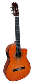 32302 ATF-17BR CE Antonio de Toledo Guitarra Flamenca Cipres Cutaway PREVIO FISHMAN