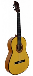 33307 JR-7B Antonio de Toledo Guitarra Flamenca modello José Rincón Blanca Cipres 