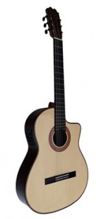 33306 ATF-17NE Antonio de Toledo Guitarra Flamenca de Palosanto con Cutaway y PREVIO FISHMAN PSY-301