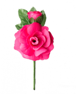 FLOR FLAMENCA NIÑA O BEBE 48613