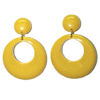 067108 Pendientes plástico