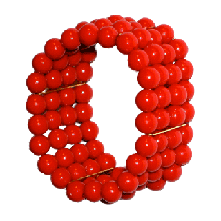54043 Pulsera de bolas para Flamenco