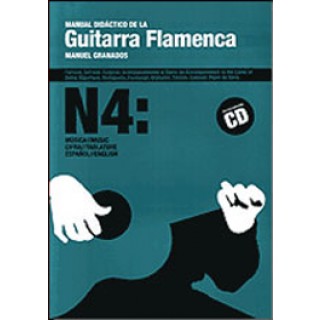10281 Manuel Granados Manual didáctico de la guitarra flamenca Vol 4