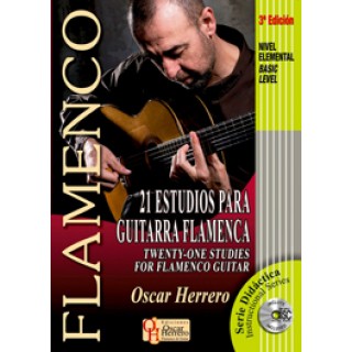 14315 Oscar Herrero - 21 Estudios para guitarra flamenca