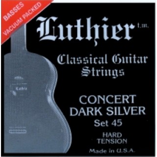 20132 Luthier Concert Dark Silver SET 45. Hard Tension