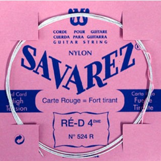 25588 Savarez Cuerda 4 Carta Roja 524R HT