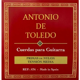 31919 Juego Cuerdas Antonio de Toledo Tension Media Nylon