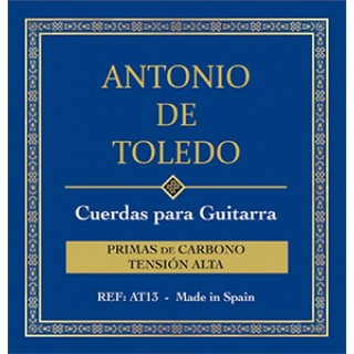 31822 Juego Cuerdas Antonio de Toledo Tension Alta Carbono y Nylon