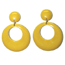 067108 Pendientes plástico
