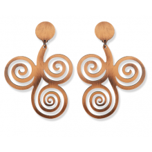 Pendientes para flamenco de metal