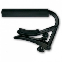 24590 Cejilla para guitarra clásica y flamenca Shubb C2k cromo negro
