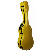 25035 CIBELES C200.008FG-AM Estuche de guitarra flamenca y clásica de fibra  y crabono amarillo