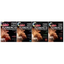 28557 David Leiva - Método de cante y baile flamenco y su acompañamiento. Voz y guitarra Vol 1, 2, 3, y 4 