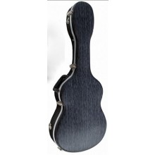 33298 C230.015NR Estuche de guitarra Cibeles de ABS Color Negro rayado