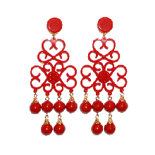 53894 Pendientes bolas