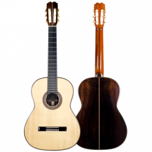 31445 ATF-270N Antonio de Toledo Guitarra Flamenca Negra Palosanto