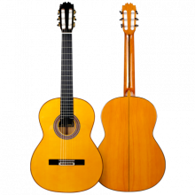 27542 Primera Antonio de Toledo Guitarra Flamenca Blanca Cipres