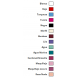 Colores disponibles