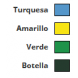 Colores disponibles