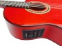 33305 ATF-17BRE Antonio de Toledo Guitarra Flamenca de Cipres Roja con Cutaway y PREVIO FISHMAN PSY-301