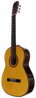 33302 AFT-17 NA Antonio de Toledo Guitarra Flamenca negra de Palosanto Ambar