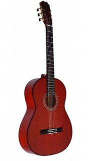 34211 Vicente Tatay Tomás Modelo Pepe Habichuela Roja - Guitarra Flamenca de Cipres con Tapa de Cedro