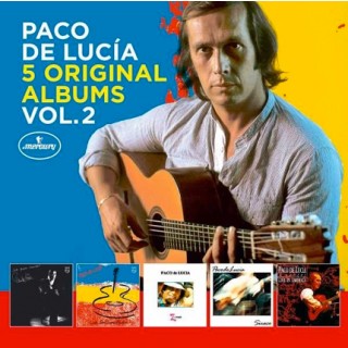 28227 Paco de Lucía - 5 Original Albums Vol 2 Box Set