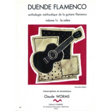 10308 Claude Worms - Duende flamenco. Antología metódica de la guitarra flamenca. Soleá. Vol 1B