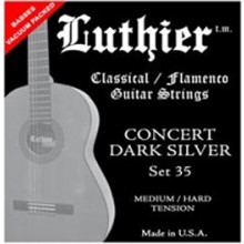13421 Luthier Dark Silver 35. Tensión Media/Fuerte