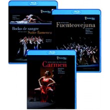 20283 Compañia Antonio Gades - Carmen, Fuenteovejuna, Bodas de sangre (BLUE-RAY PACK 3 DVD)