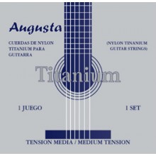 Cuerdas de guitarra Augusta Titanium - Tensión Media