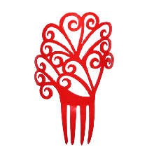 2961183 peineta acetato carta de color