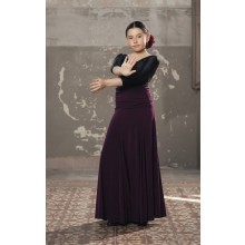 Falda Cala Fajín Punto Elástico Infantil