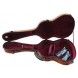 25025 C200.010FG-MO Cibeles Estuche de guitarra Clasica y Flamenca de fibra y cuero marron oscuro