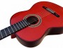GUITARRA FLAMENCA ANTONIO DE TOLEDO AATF-17NR MODELO F17 NEGRA DE PALO SANTO ROJA