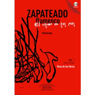 27076 El ritmo en tus pies. Zapateado flamenco Vol 1 - Rosa de las Heras