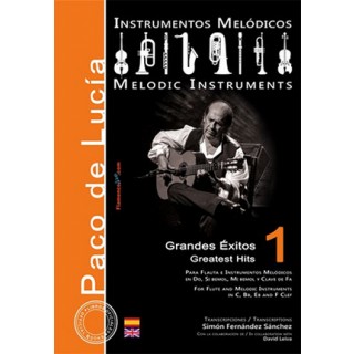 27830 Paco de Lucía - Grandes éxitos para instrumentos melódicos Vol 1 